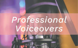 Professional Voiceovers